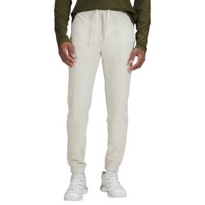 Lululemon ABC Jogger Pant Ivory Cream DWR Water-Resistant Warpstreme Sz M